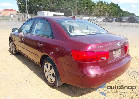 2009 Hyundai Sonata Gls from USA, damaged, VIN 5NPET46C49H530865